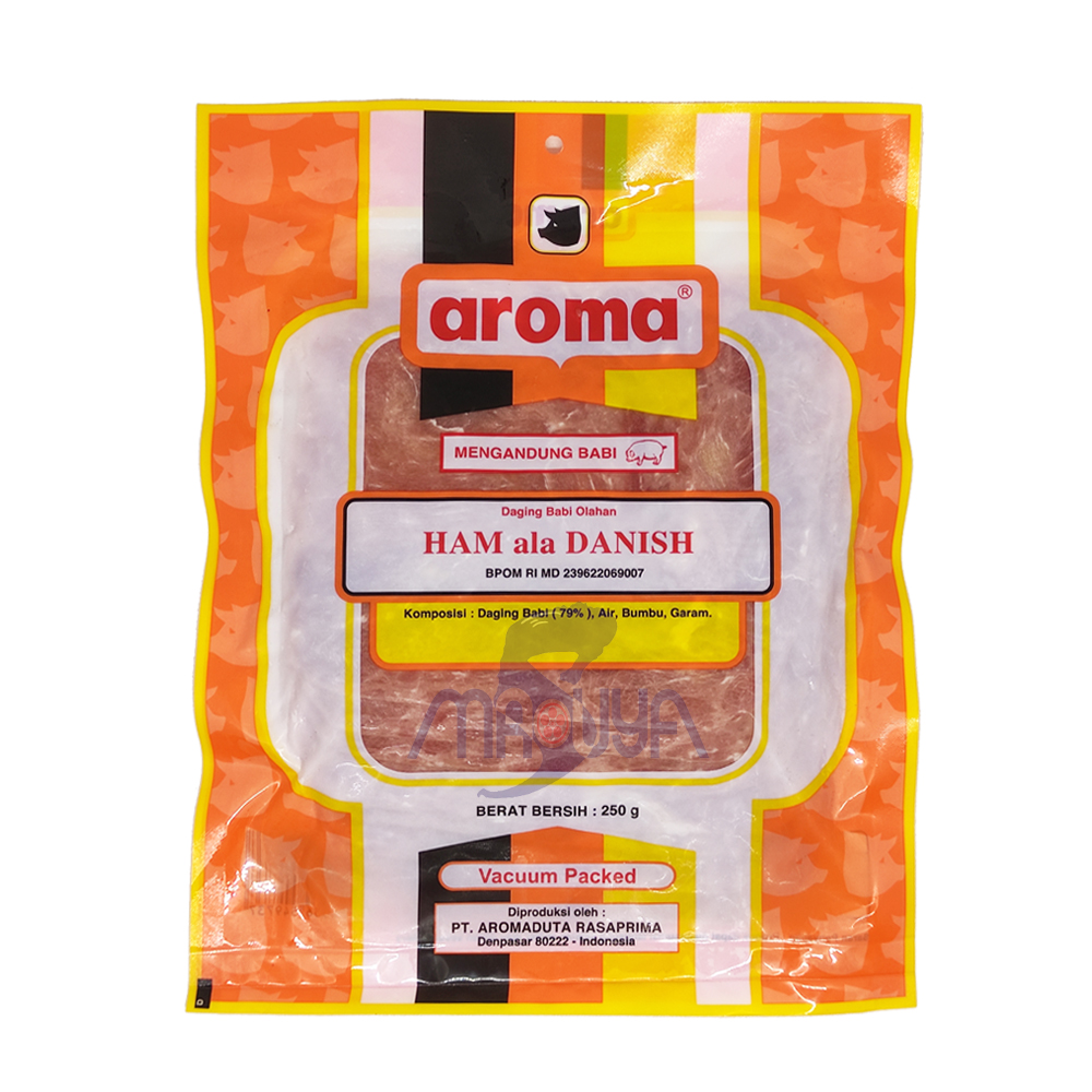 Aroma Danish Ham Vacuum Packed 250 gr