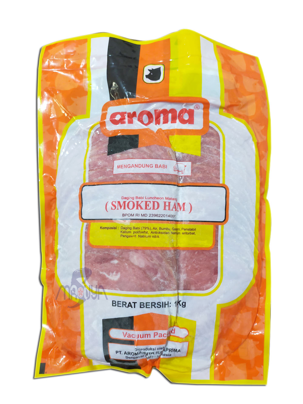 Aroma Smoked Ham Vacuum Packed 1 Kg