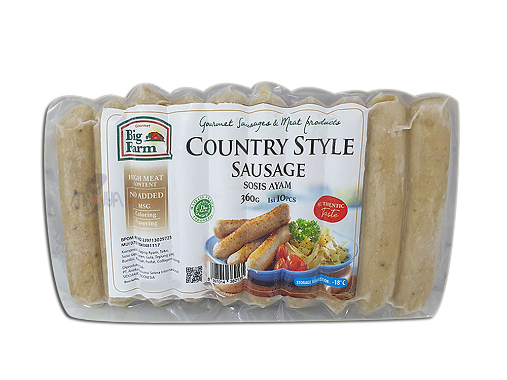 Big Farm Country Style Sausage 360 gr