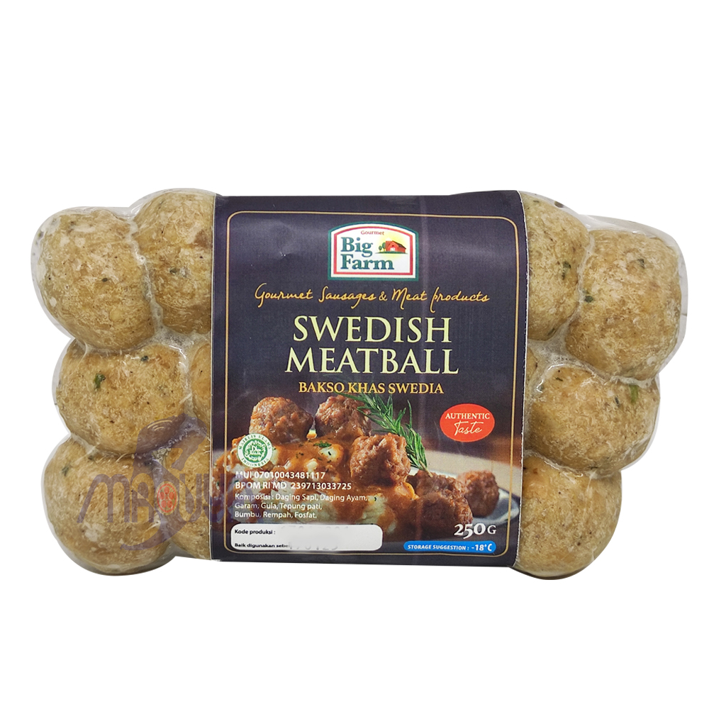 Big Farm Swedish Meatball (Shrink) 250 gr