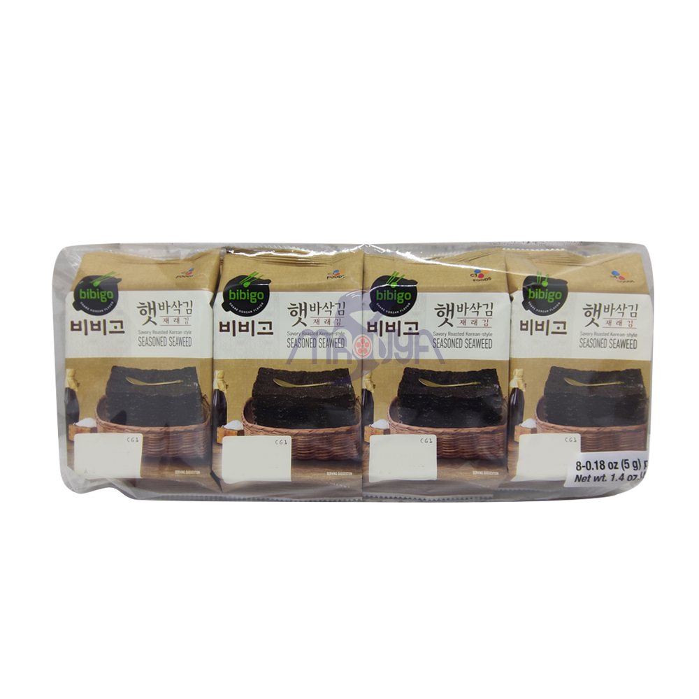 CJ Seaweed Seasoned Laver (8 x 5 gr)