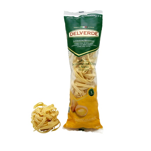 Delverde Tagliatelle All Uovo A Nido 250gr