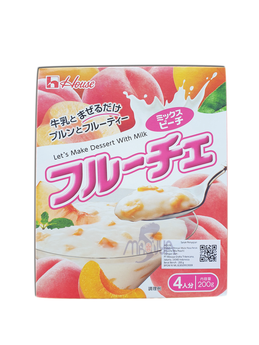 House Fruche Mix Peach 200 gr