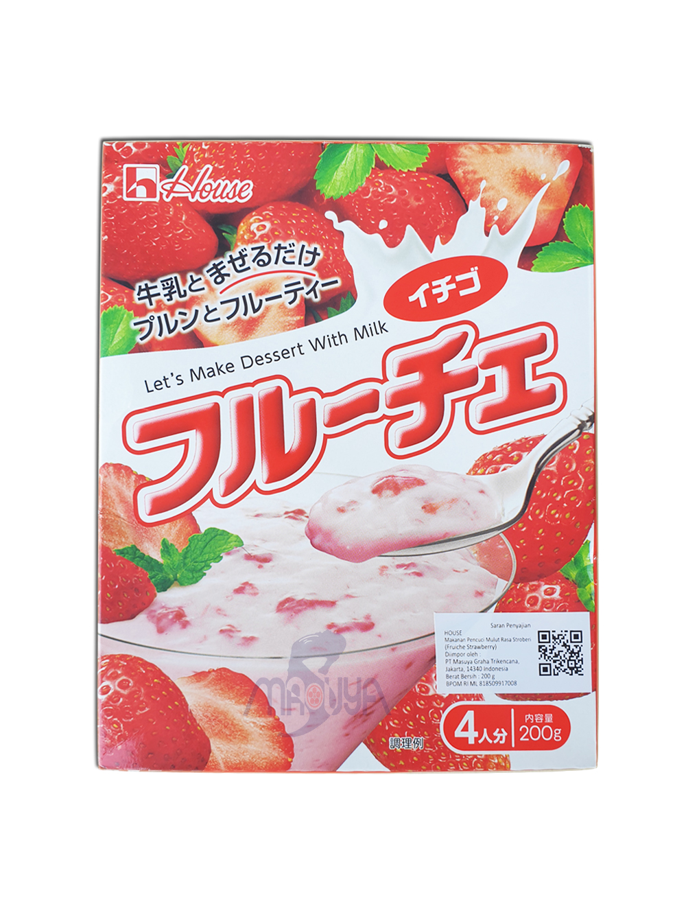 House Fruche Strawberry 200 gr