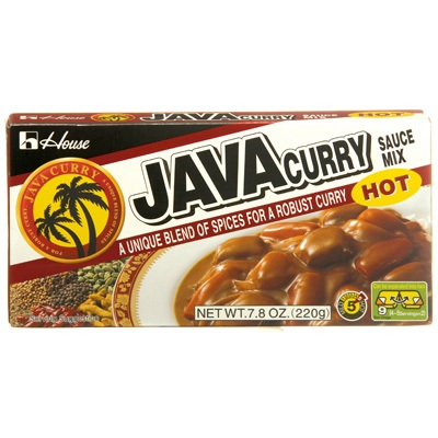 House Java Curry Hot 220gr