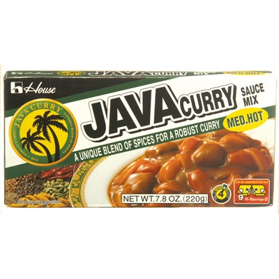 House Java Curry Medium Hot 220gr