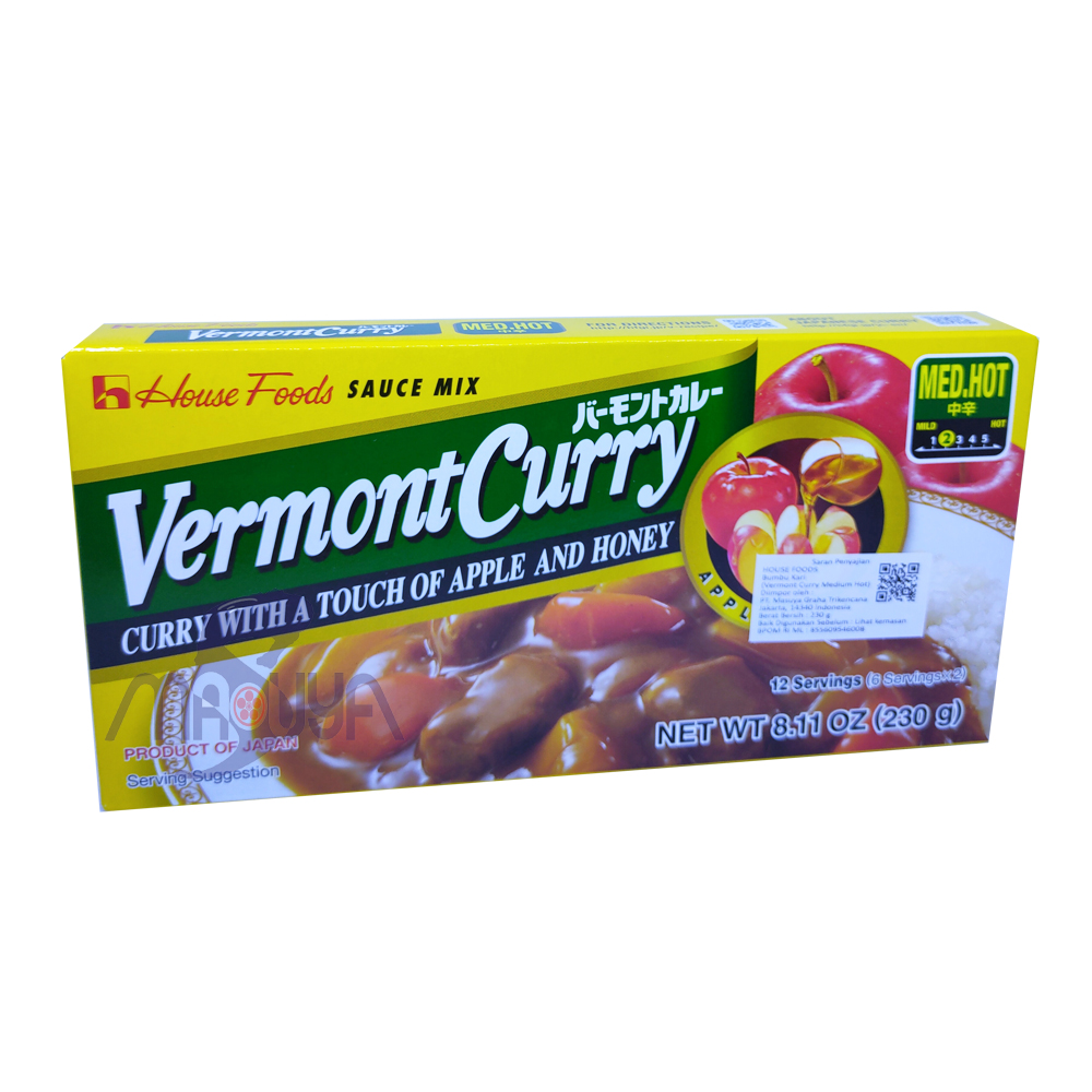 House Vermont Curry Med-Hot 230 gr