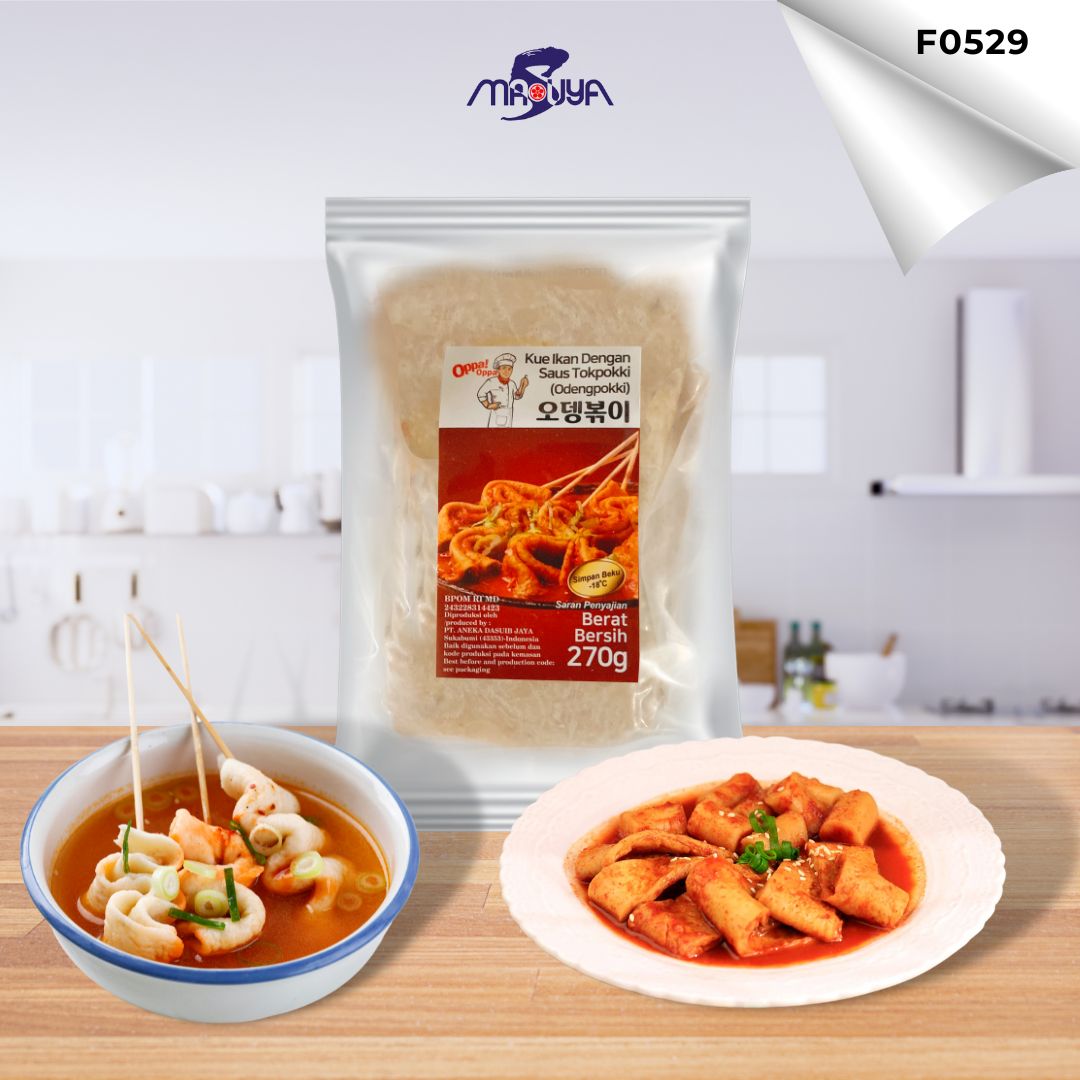 JSF Odengpokki 270 gr (Odeng 200 gr + Saus 70 gr)