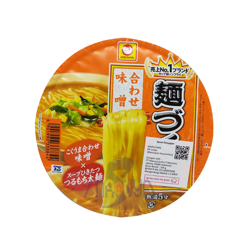 Maruchan Menzukuri Awase Miso 104 gr