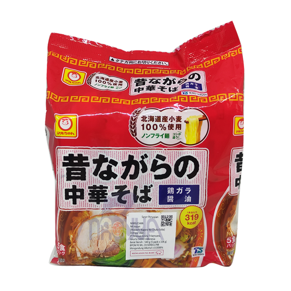 Maruchan Mukashi Nagara No Chuka Soba 540 gr (5 pcs)