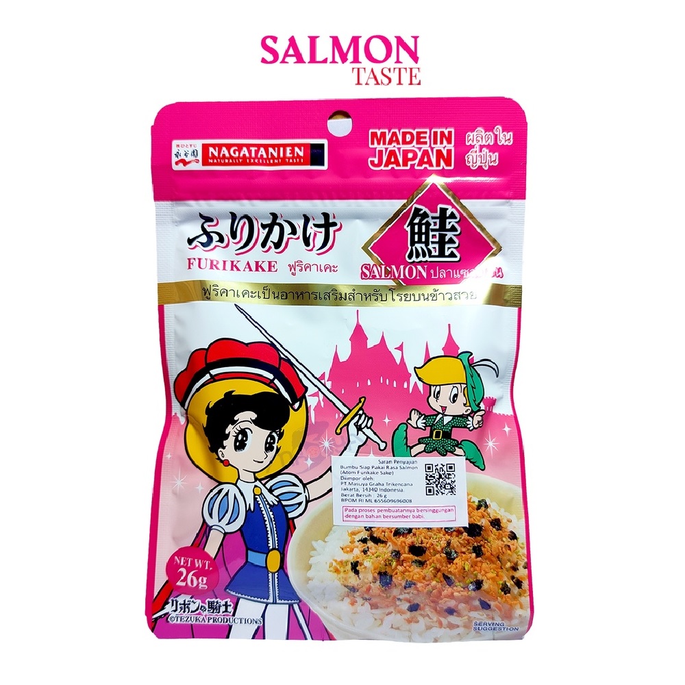 Nagatanien Atom Furikake Sake 26 gr