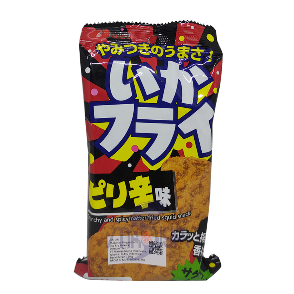 Natori Ika Fry Pirikara Aji 50 gr (5 pcs)