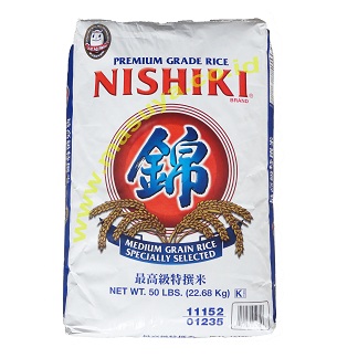 Nishiki Premium Grade Rice 22.68 kg