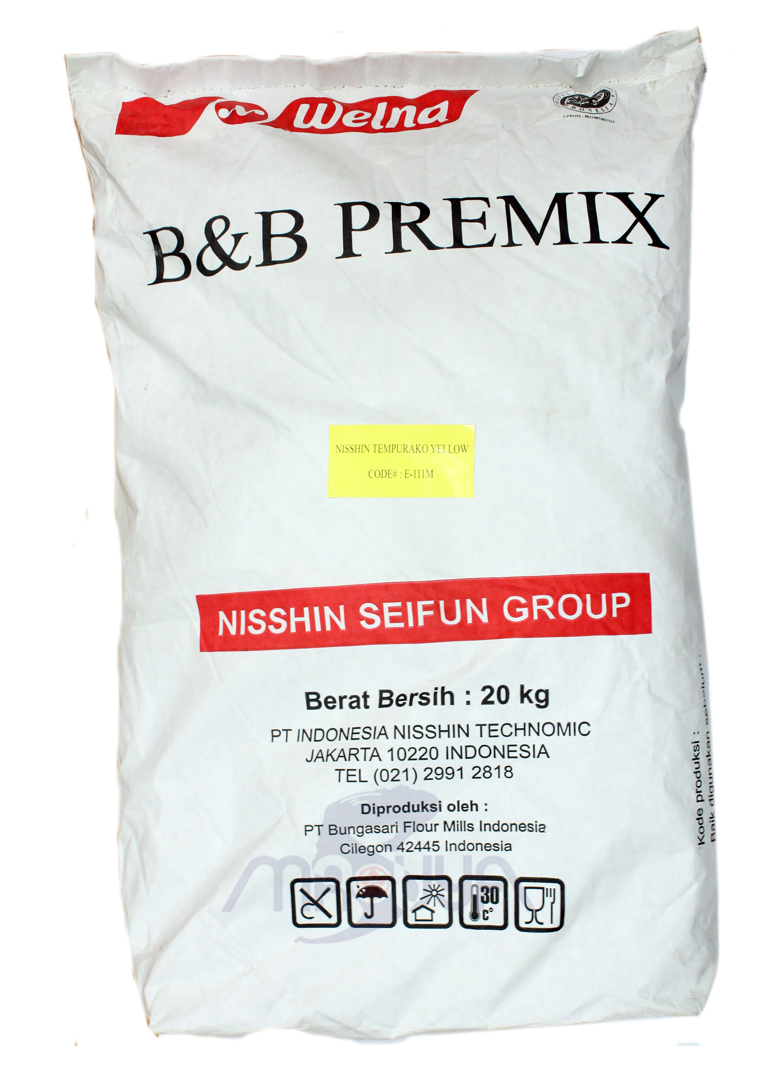 Nissin Tempurako Yellow 20 Kg