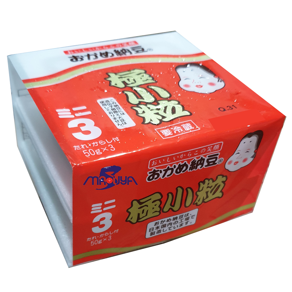 Okame Natto Goku Kotsubu Mini3 170.1 gr (3 pcs)