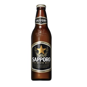 Sapporo Premium Beer bottle 330ml